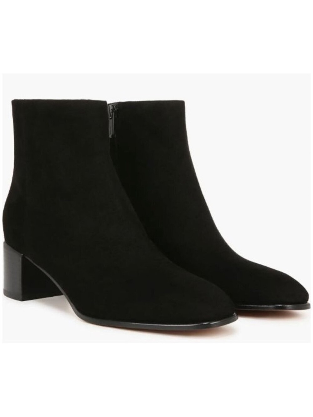 Vince Arabel Black Suede Ankle Boots Size 9.5